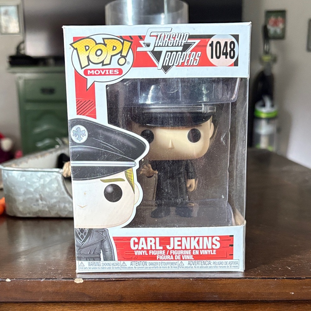 Funko Pop Starship Troopers Figure with Black Uniform